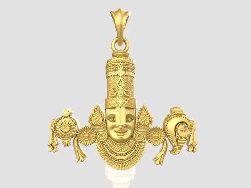 Balaji pendant stl file-2