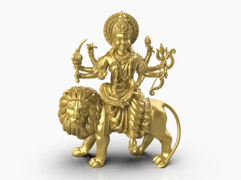 Durga Mata CAD File-1
