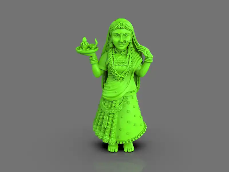 Female devotee stl file