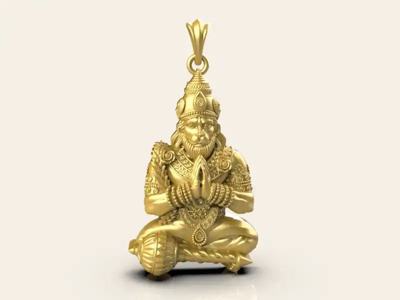 Hanuman murti cad file-4