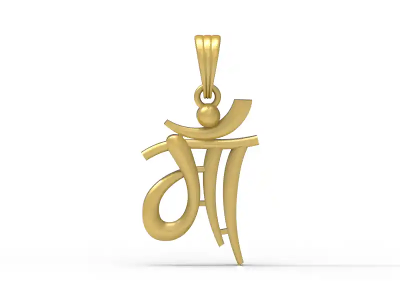 Maa pendant cad file-1