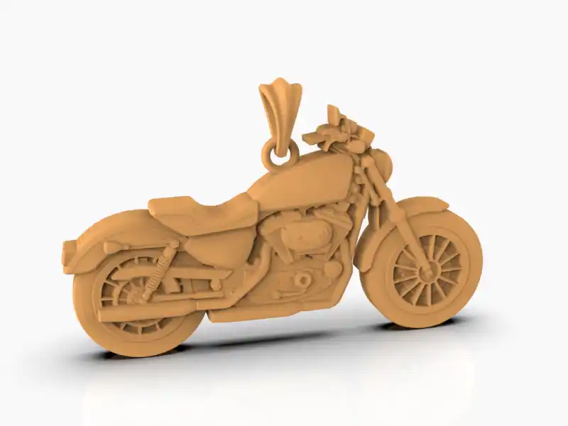 Motorcycle 3D-print model file