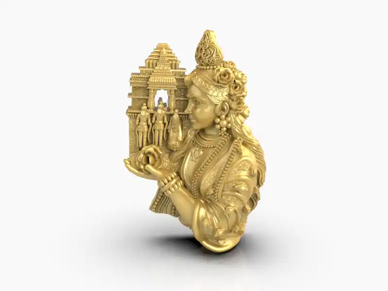 Rama temple on palm file