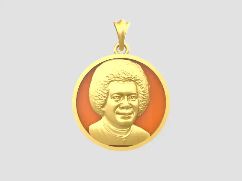 Sathya Saibaba pendant file