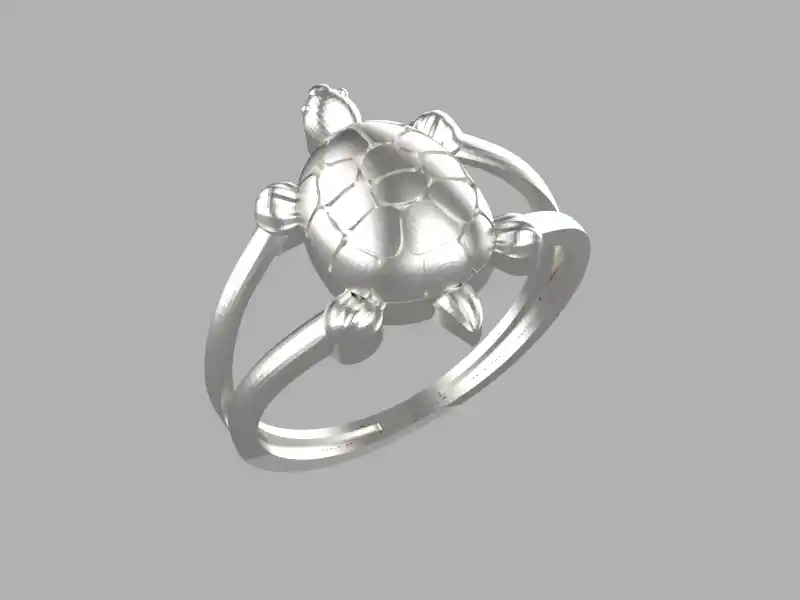 Turtle Ring CAD file-2